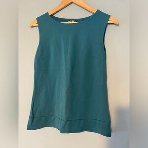 Lord & Taylor Blue Sleeveless Tank Top